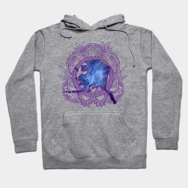 Alaska Mandala Hoodie by Manfish Inc.